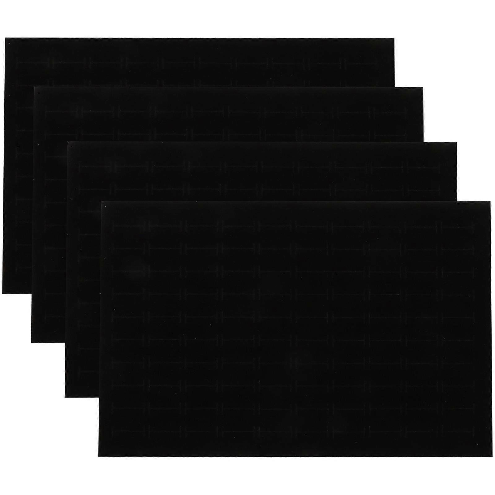 Ring Organizer Inserts Storage Organization Earring Storage Box Liners 4Pcs