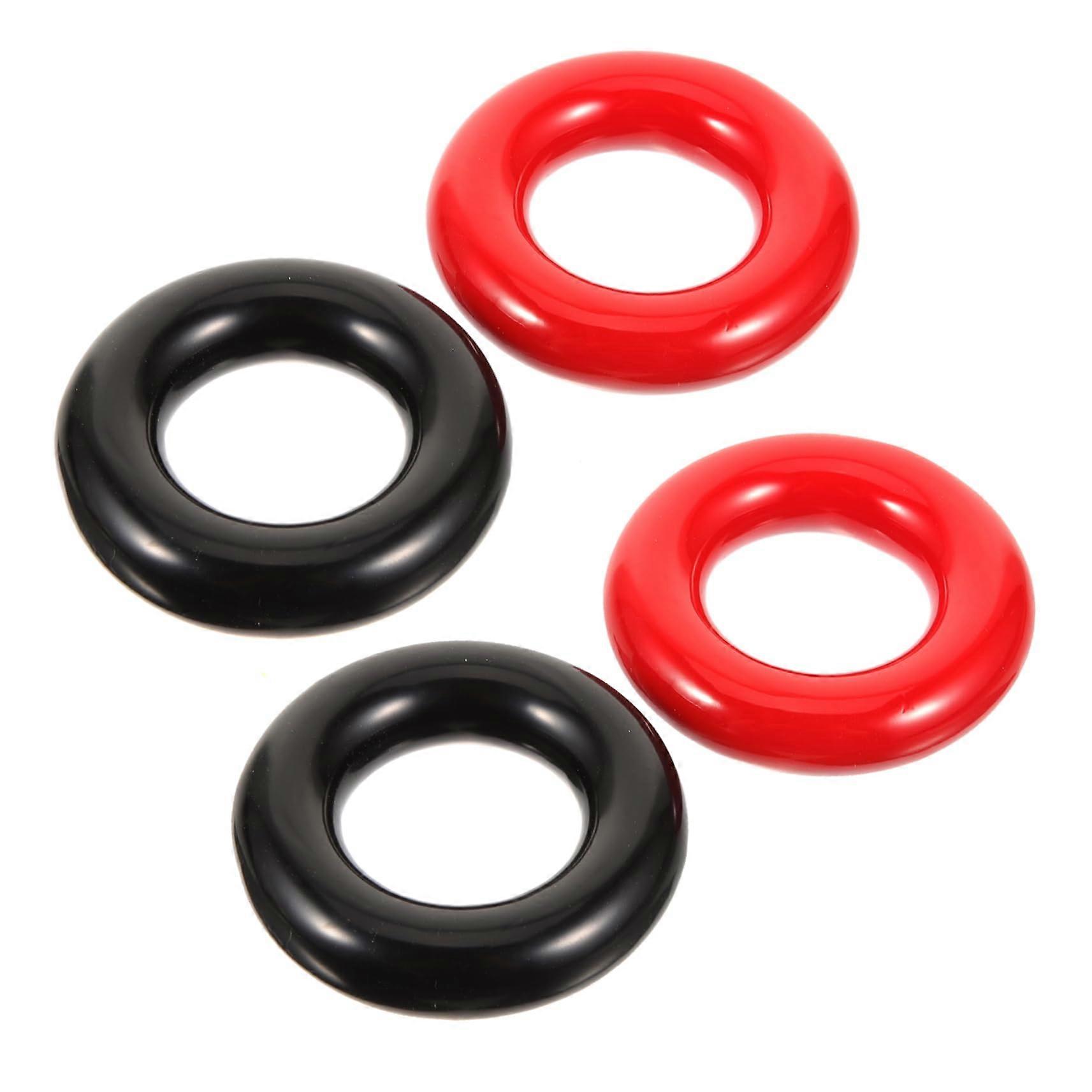 Weighted Iron Golf Training Rings Set of 4 for Beginners and Golf Enthusiasts - Improve Flexibility and Strength
