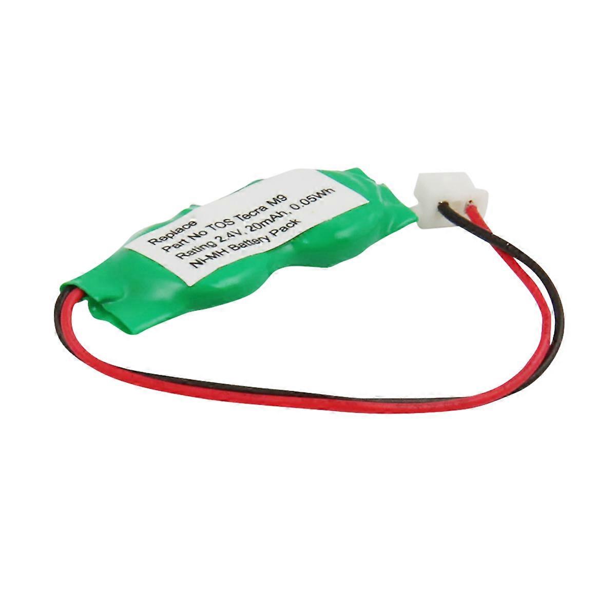 CMOS NiMH battery 2.4V 20mAh 0.05Wh Battery BIOS for Toshiba Tecra M9