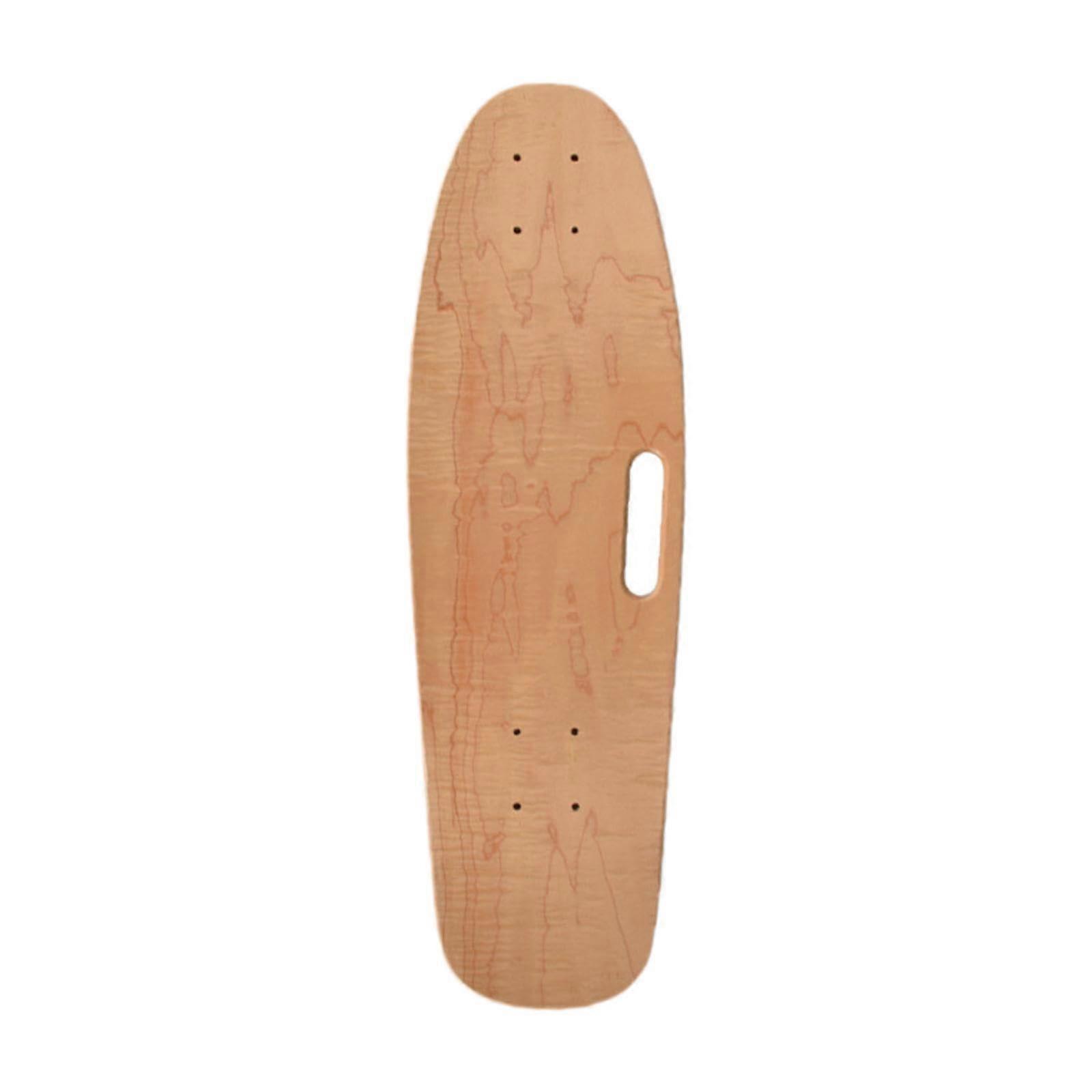 Blank Skateboard Deck Longboard Surfing Land Surfboard Unpainted 24 in