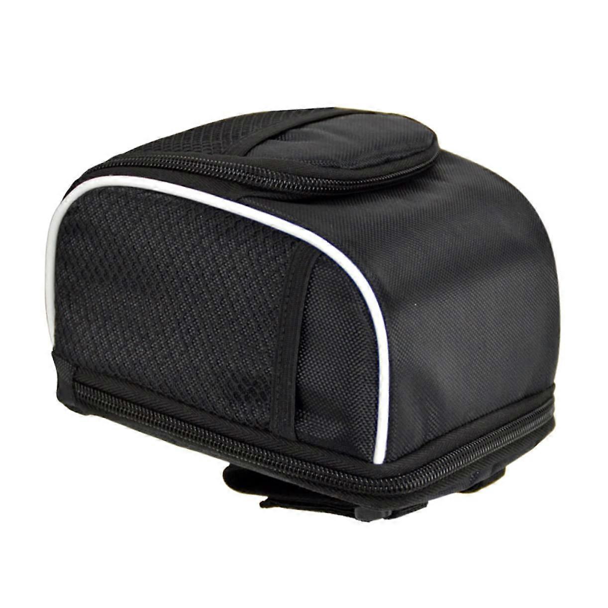 Handlebar bag bicycle pouch for bicycles front bag black