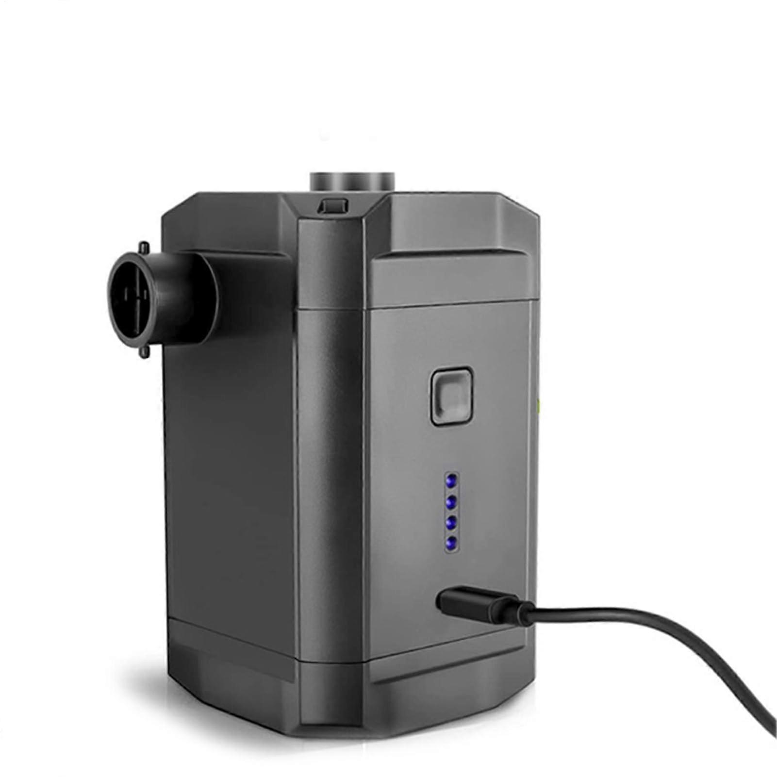 Electric Air Pump for Inflatable Mattress - Beach Toy Inflator for Pool Floats, Travel Pillows, and Rafts