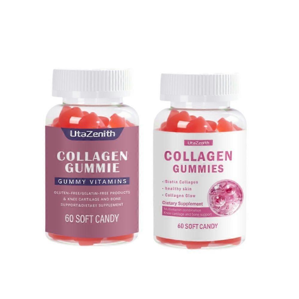 UtaZenith collagen dietary supplement, with vitamin C and vitamin B12, daily supplement, combination pack