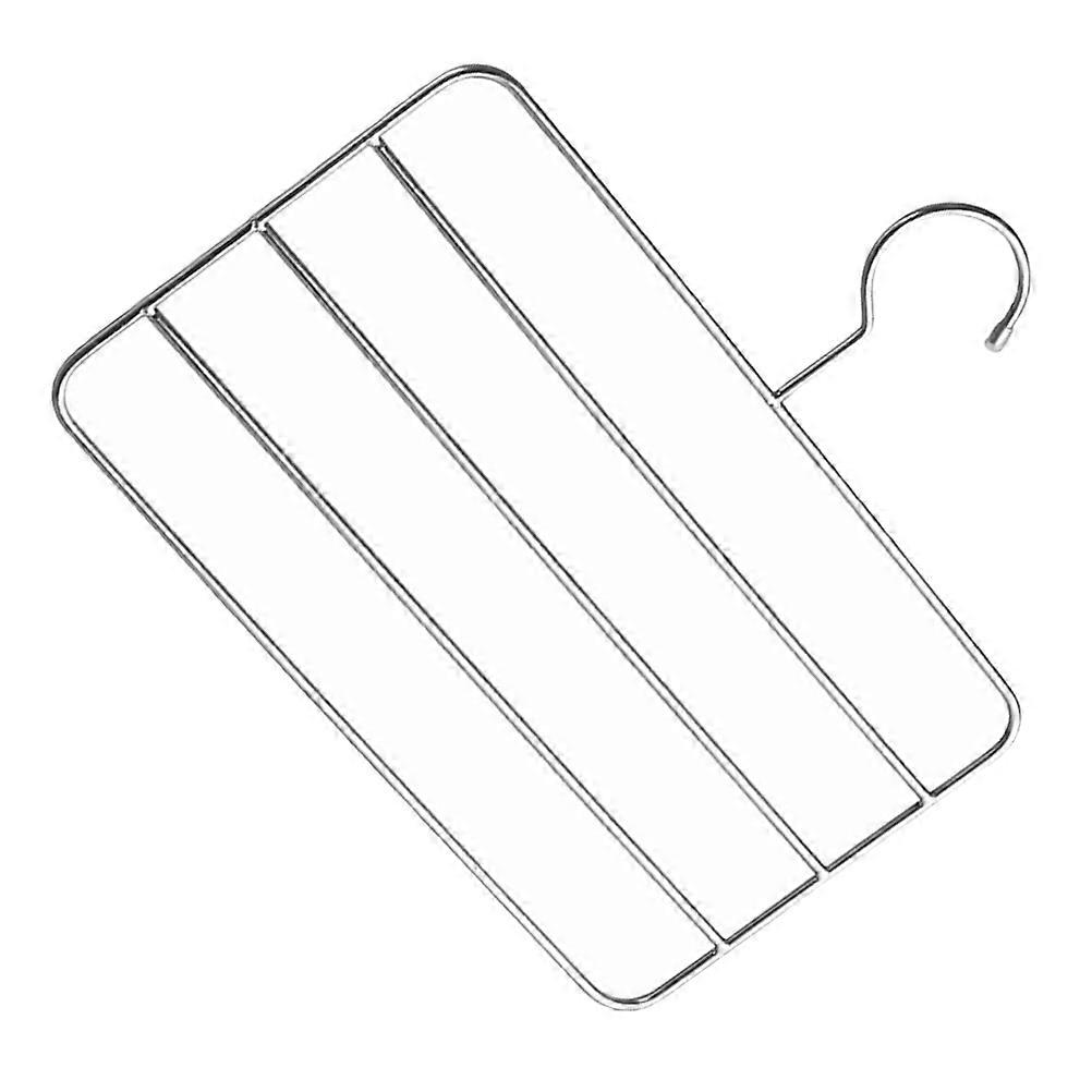 Space Saving Pants Hangers Stainless Steel Closet Organization Minimalist Design Adults 1Pack