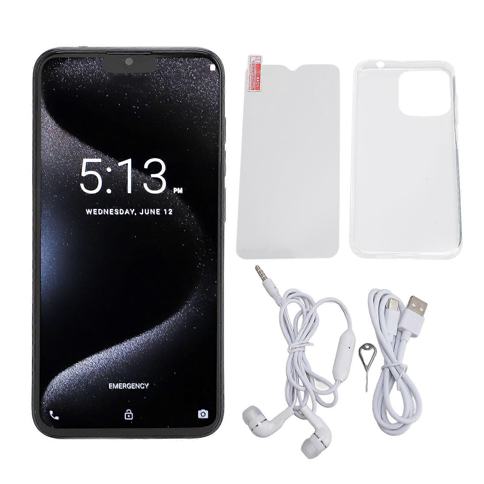 6.28" Android 10 Smartphone - 8GB RAM, 64GB ROM, 8MP Camera, 6800mAh Battery, Blue