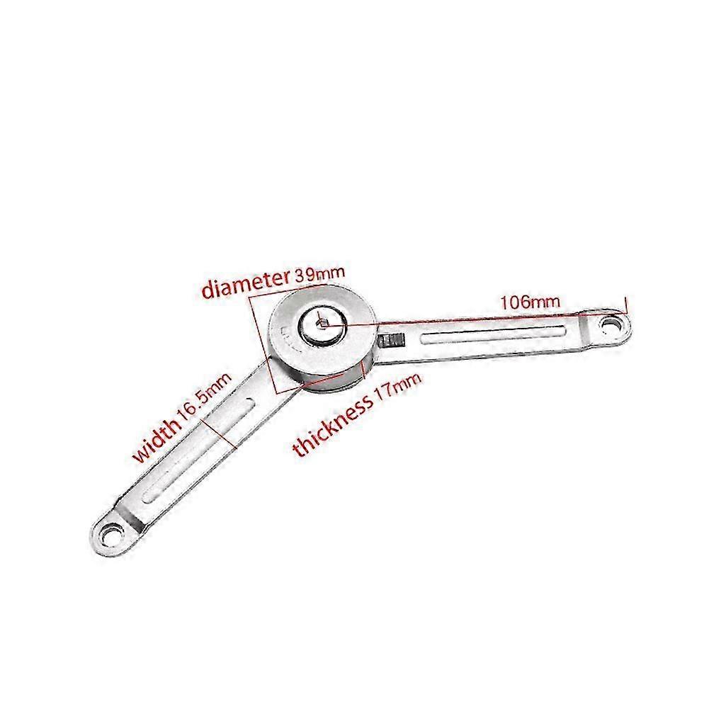 Heavy Duty Lid Support Hinges Soft Close Folding Lid Stay Hinge Keep Lid Hinge Open For Cabinet