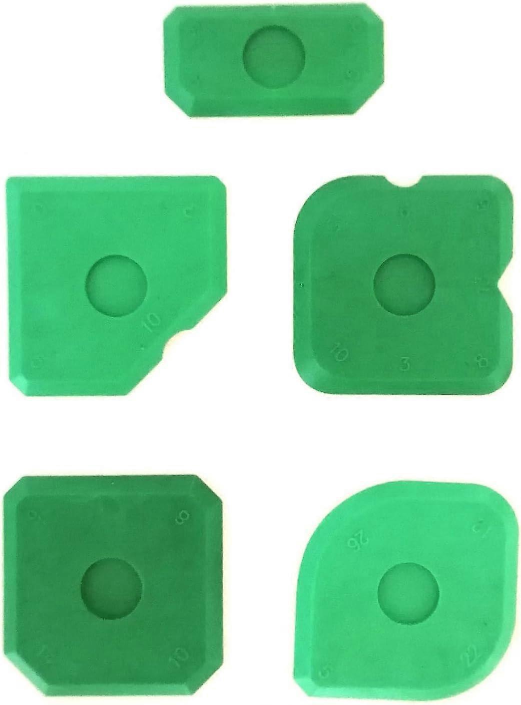 Set of 5 Joint Smoothers, Silicone Joint Smoother, Caulking Tool Set, Silicone Caulking Tool Kit, Silicone Joint Spatula, For Beautifying Tile Joints