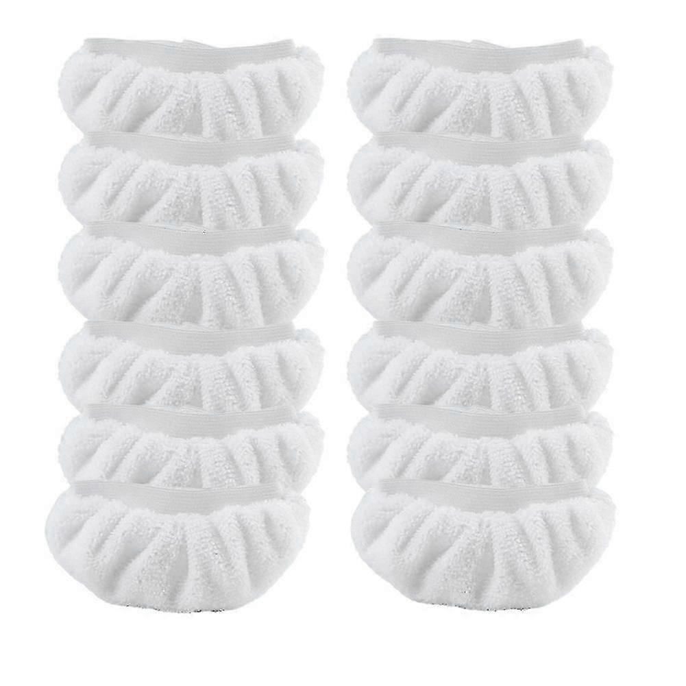 12 Pack Terry Cloth Covers for Hand Tool Nozzle, Compatible with Steam Cleaners SC 2 to SC 5