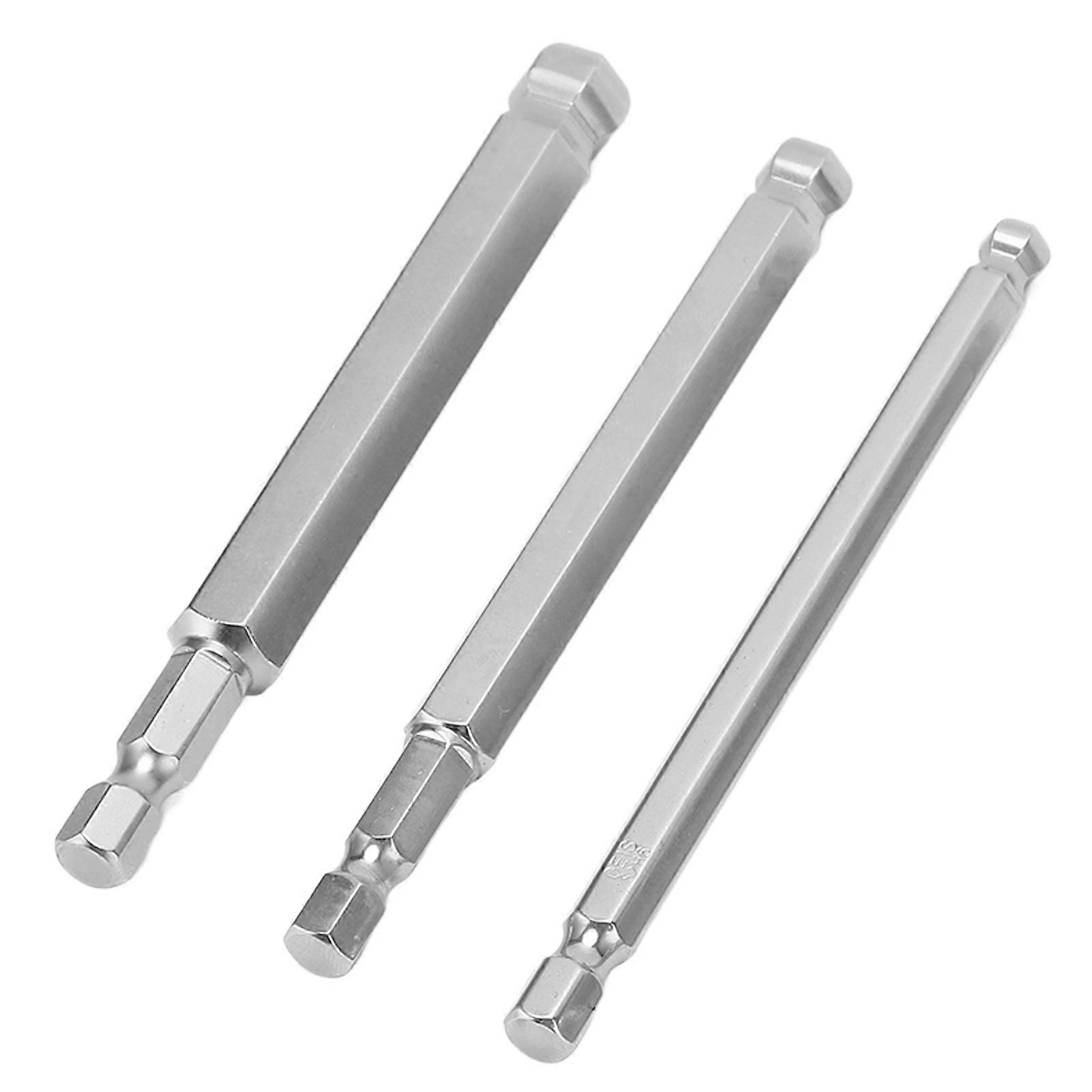 9pcs Hex Screwdriver Bit Set Rustproof S2 Steel  Head Hex Bits 1/4 Inch Hex Shank50mm