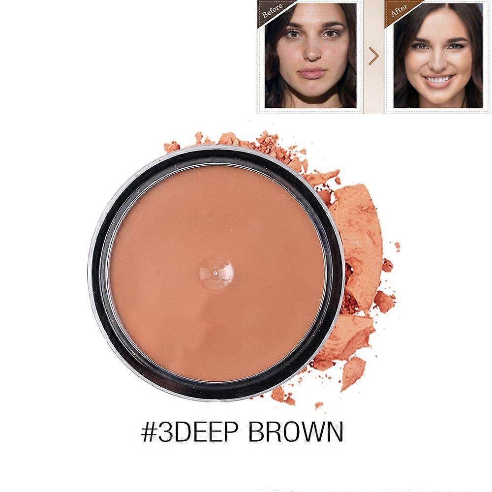 Face Eye Contour Concealer Powder 3# 28g Pressed Highlighter 7.8x1.2cm