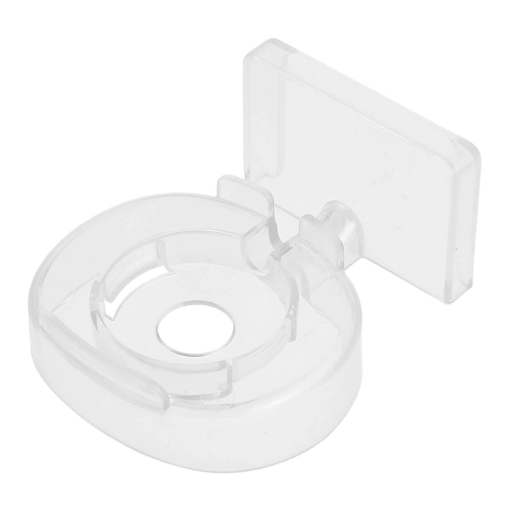 Wall Mounted ABS Transparent Watch Charging Rack Holder for Office