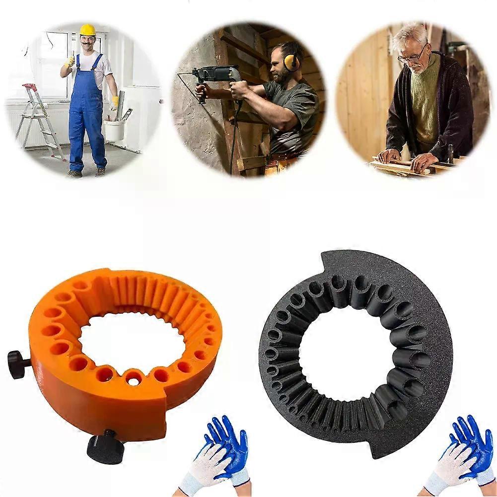 Drill Bit Sharpener for 2 to 13 MM Drill Bits Efficiently Restore Dull Bits Compatible with Angle Grinder Tools