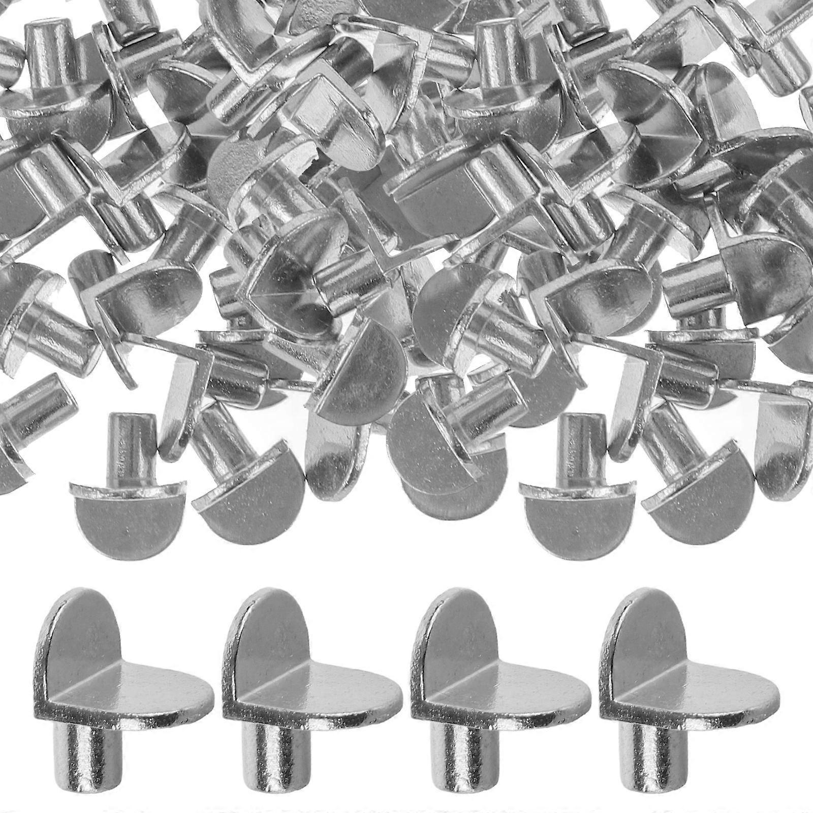 Shelf Pins for Wood Shelving Support Fixation DIY Projects 100Pcs