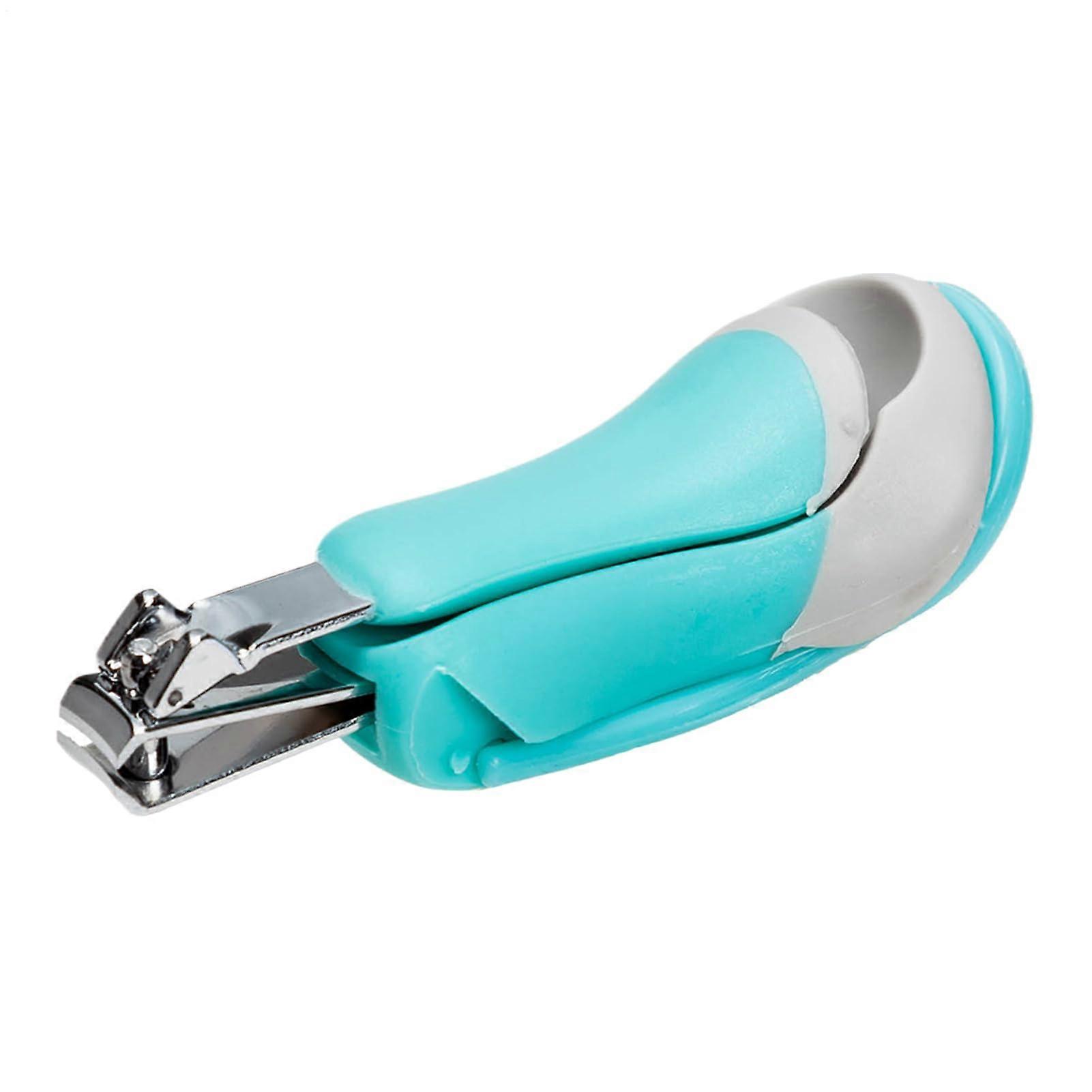 Nagelknipser Mit Lupe – Edelstahl Nagelschneider Für Finger- Und Zehennägel In Grün – Präzise Vergrößerungsfunktion