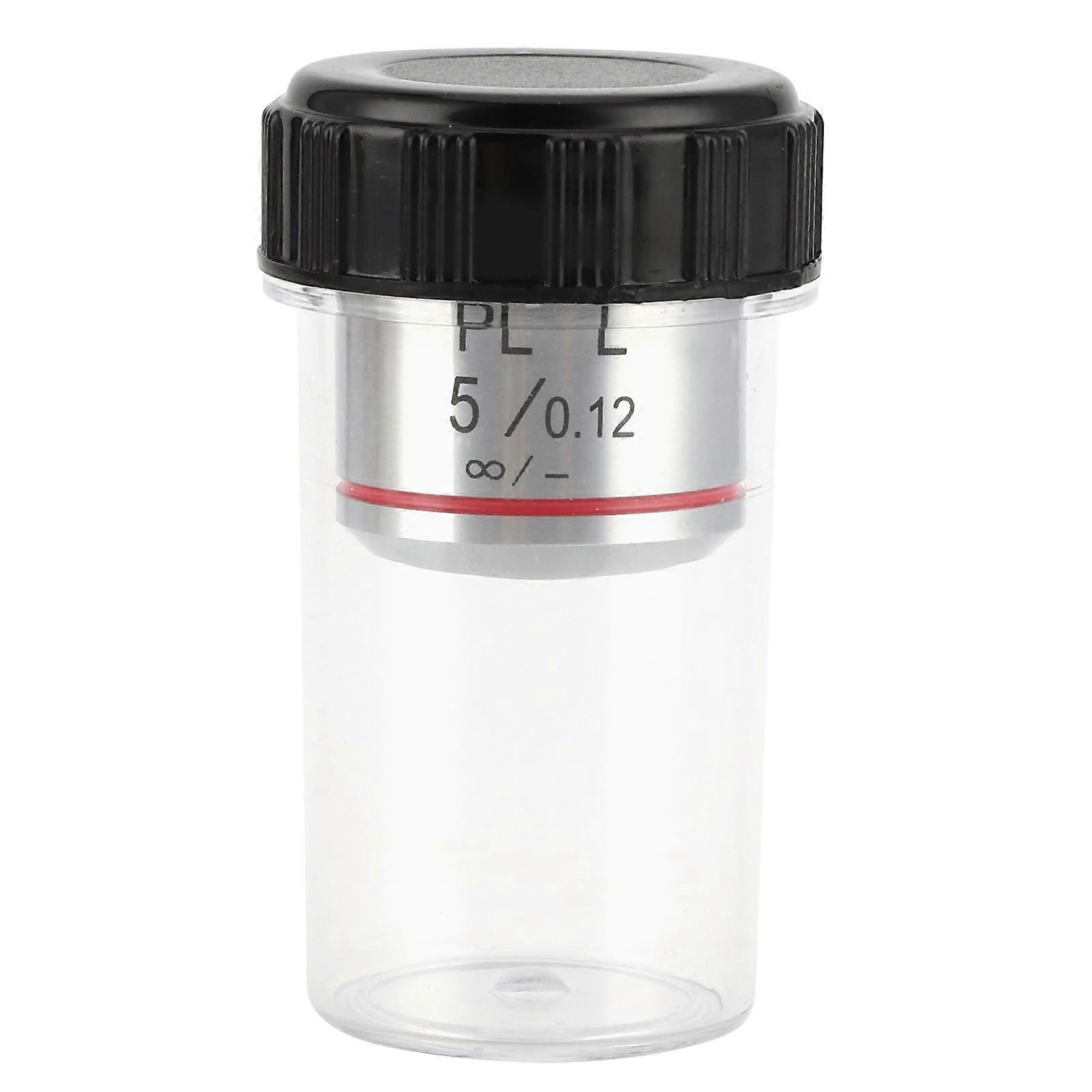 KP-5X PL5X Infinite Long Working Distance Objective Lens for Metallurgical Microscope 26.1mm