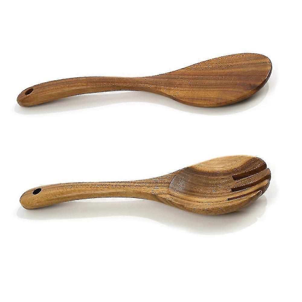2pcs Teak Household Kitchenware
