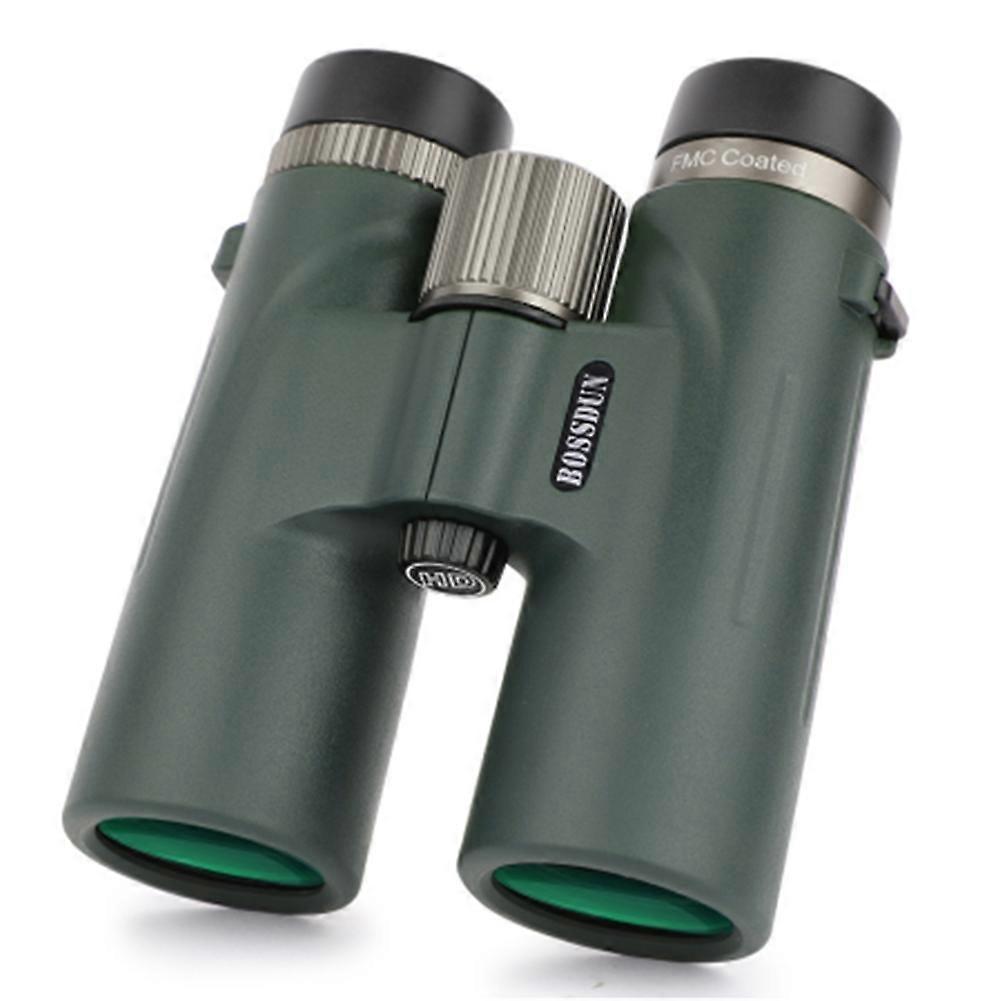 Bossdun Binoculars HD 12X Telescope with Phone Holder Anti Shake for Photography Sightseeing Appearance Bird Dark Green