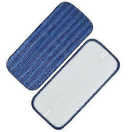 2pcs Reusable Mop Pads Compatible with Swiffer WetJet Mop, Wet Jet Mop Pads Refills Microfiber Mop Refill Pads Wet Dry Mop Replacement Heads