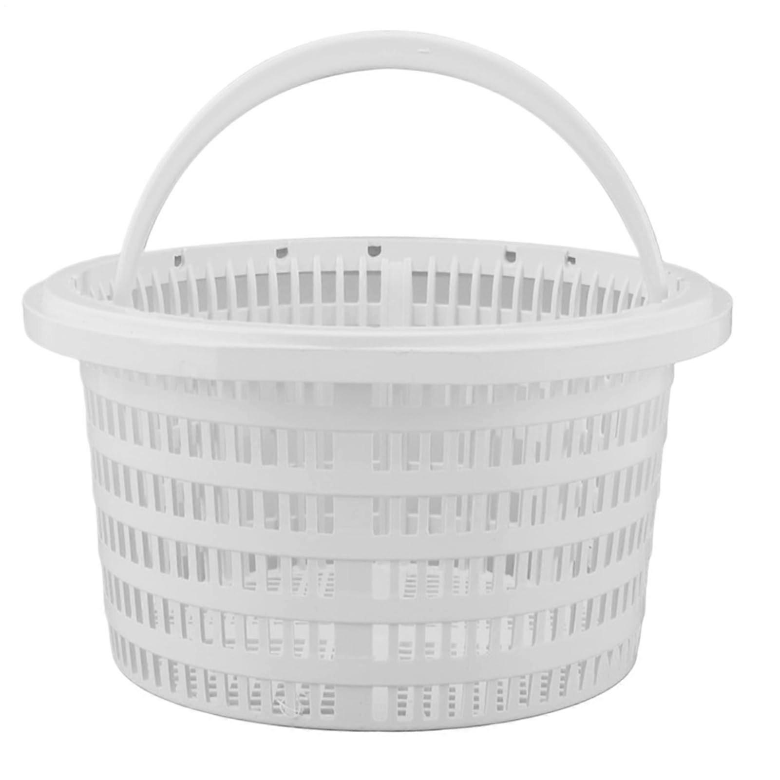 Skimmer Basket with Filter Function for Pool Skimmer, Robust Water Purification Sieve with Handle for Hotel and Home