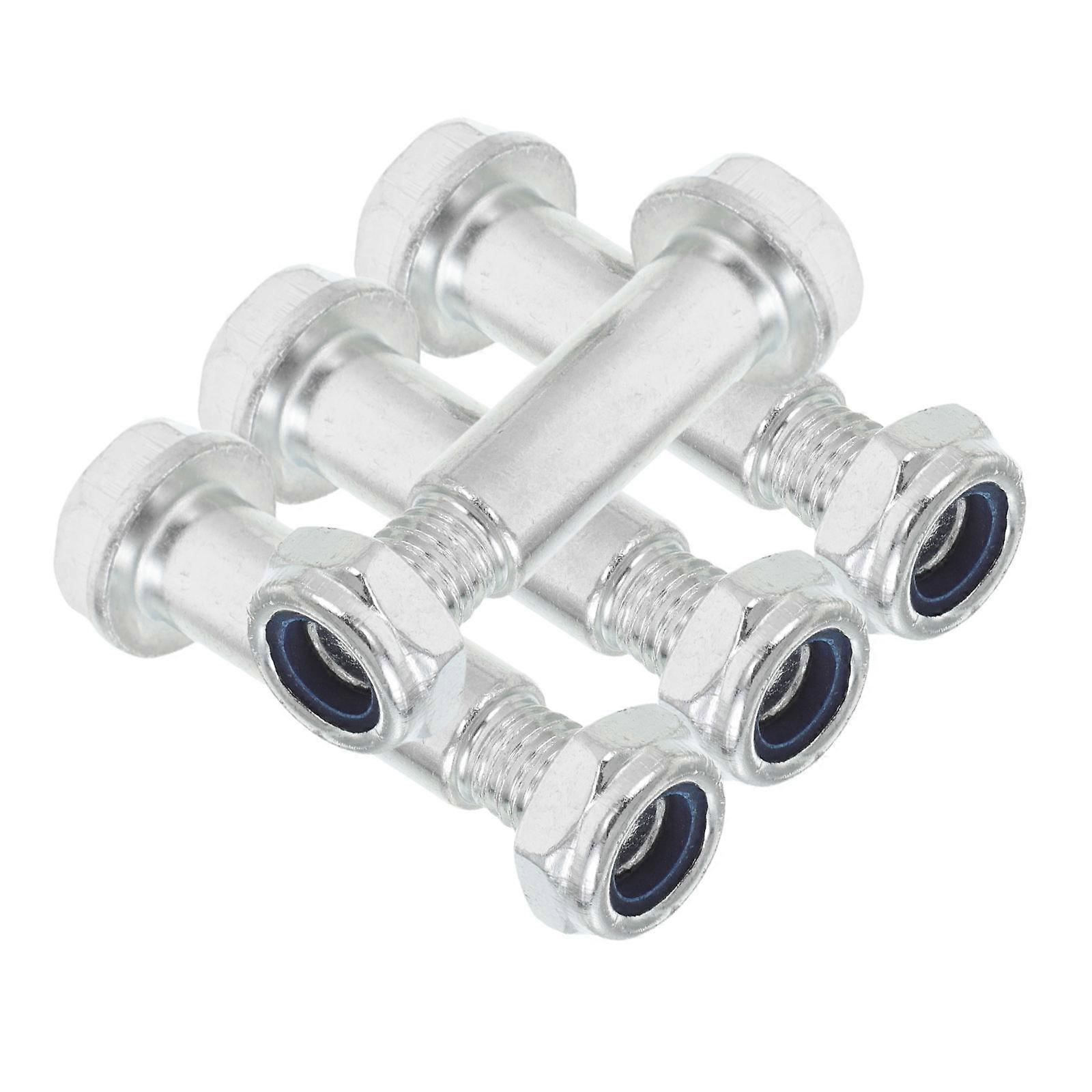 It sounds like you're referring to **wear resistant, high strength bolts and nuts** used in **air compressor wheel assemblies**, specifically