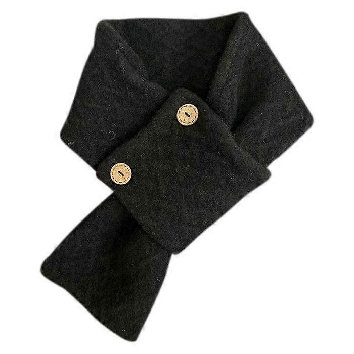 Unisex Scarf Autumn Winter Short All-Match Neck Warm Thick Scarves Men Women