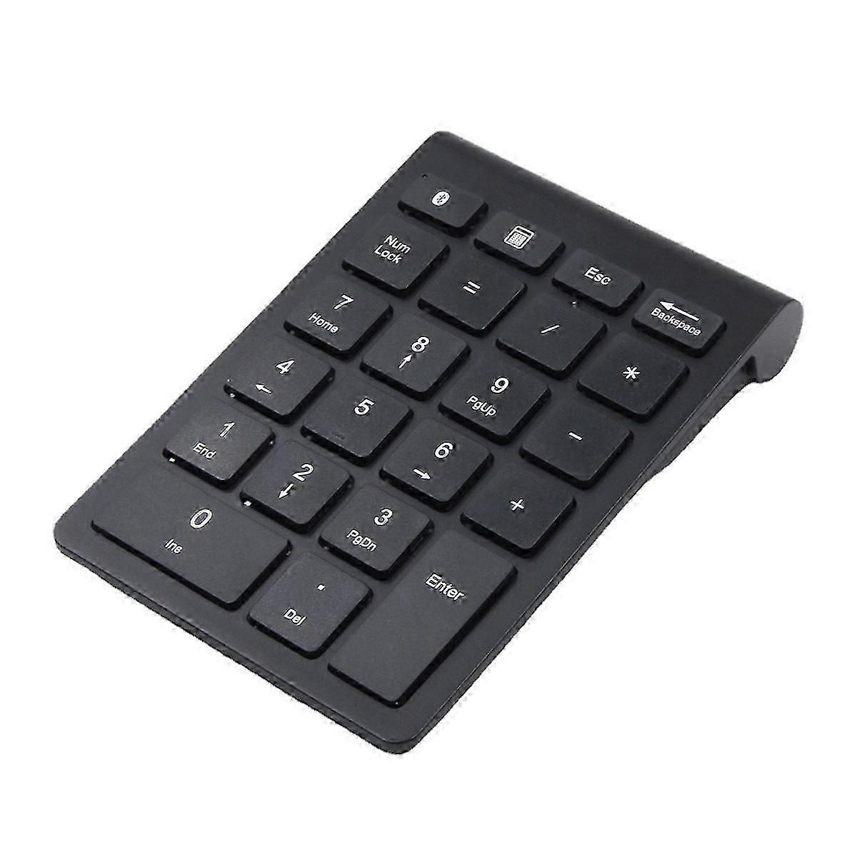 YRKJ Bluetooth Wireless Number Pads, Numeric Keypad 22 Keys Portable Financial Accounting 10 Keys Number Keyboard Extensions