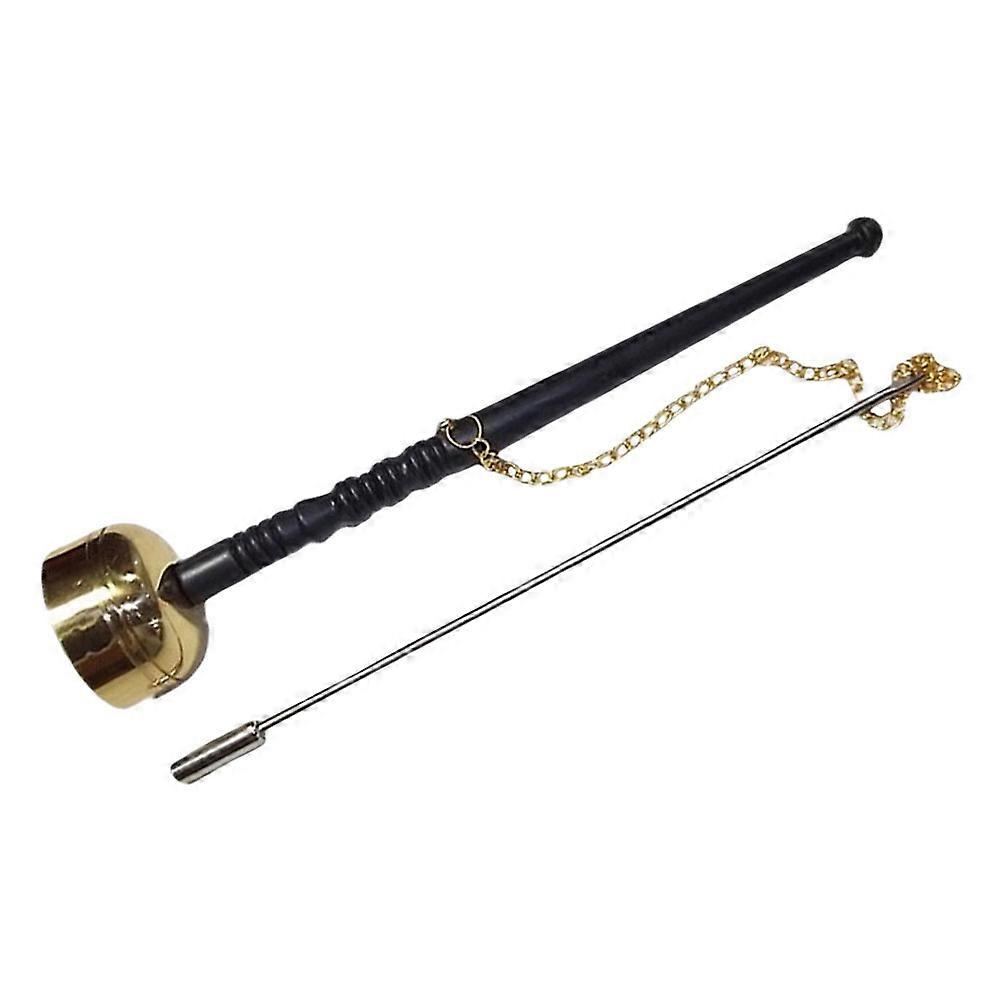 Buddhist Musical Instrument with Comfortable Handle for Temple Use Multi Brass Plastic Stainless Steel