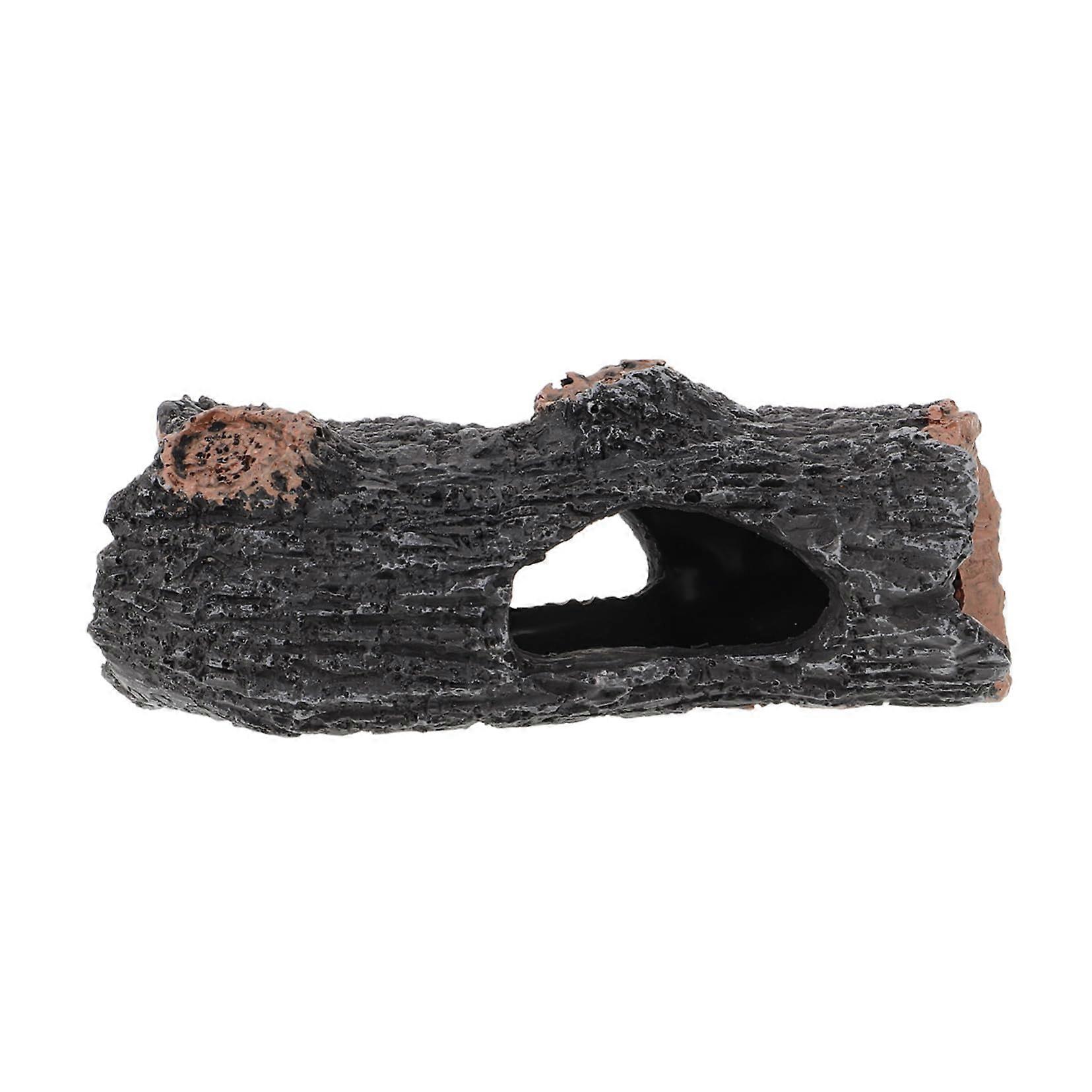 Tree Hole Aquarium Shelter, Aquarium Cave, Turtle Hideout, Log Aquarium, Aquarium Decoration