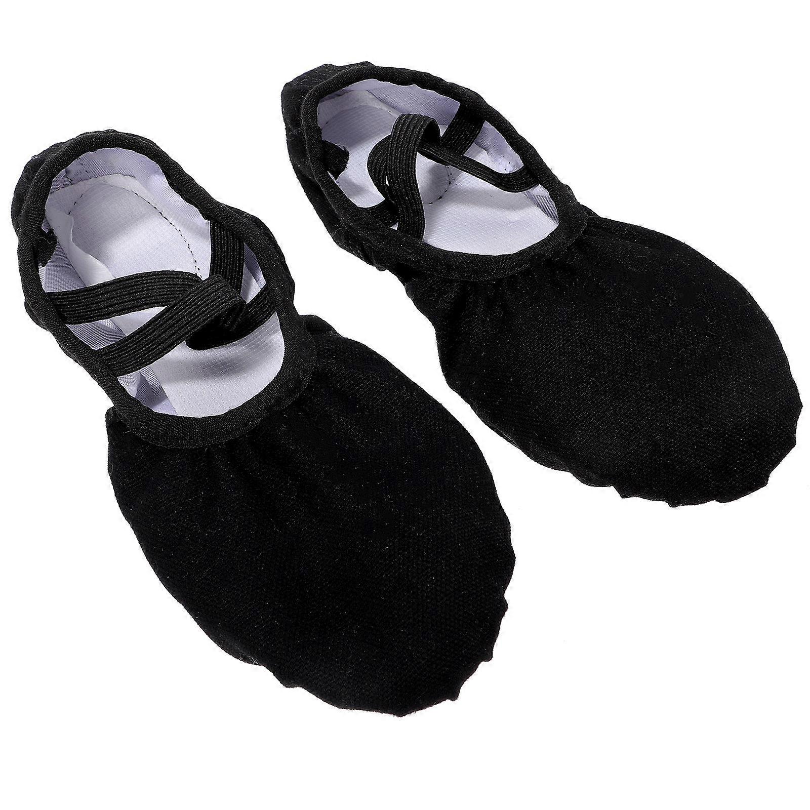 Ballet Practice Shoes Women Comfortable Canvas For House Use 1Pair