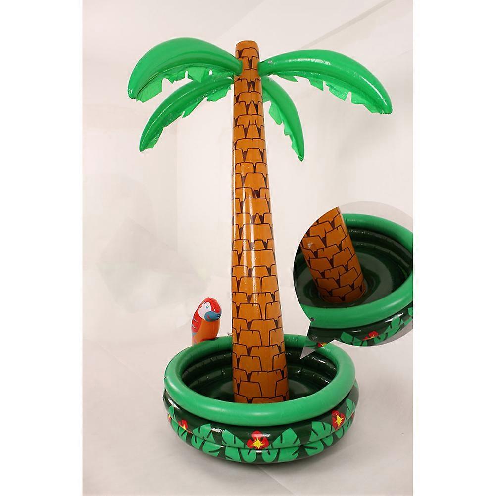 Pool Floats Funny Inflatable Tree Cooler Beach Event Drink Chiller Coconut Palm Tree 31.5×31.5×70.9in 1Pack