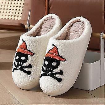 Unisex Plush Winter Slippers for Indoor Home Use - Cozy, Warm & Comfortable _36