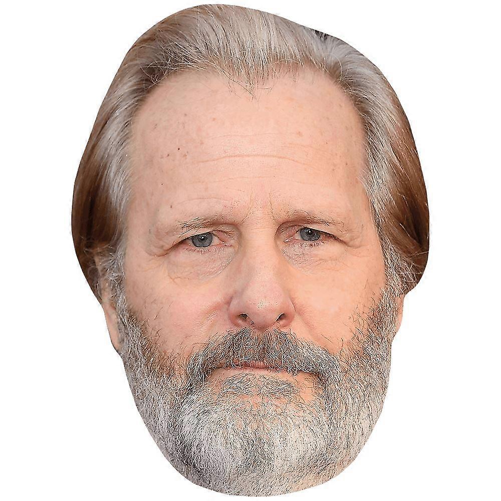Jeff Daniels (Beard) Big Head. Larger than life mask.