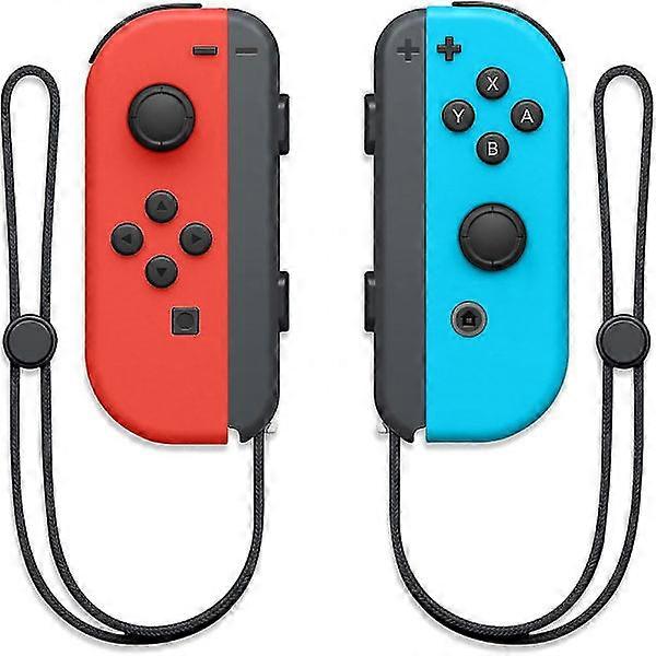 Game Controller (l/r) für Nintendo Switch Controller - Neon Red/Neon Blue Wireless Game Joypad