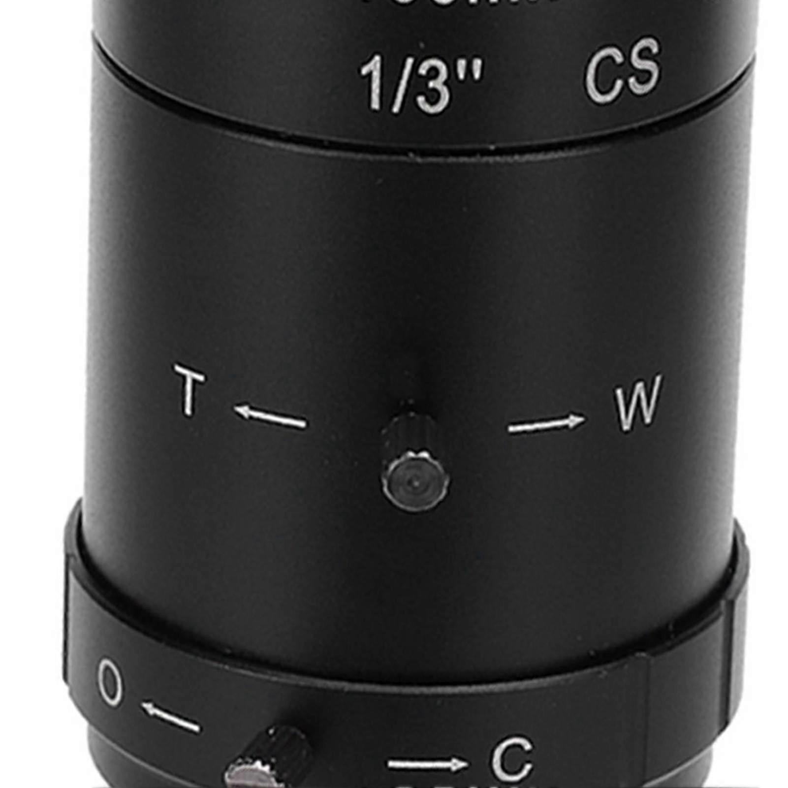 1.3MP Zoom CCTV Lens CS Mount Manual Aperture 5‑100mm Aluminum Alloy for Security Camera