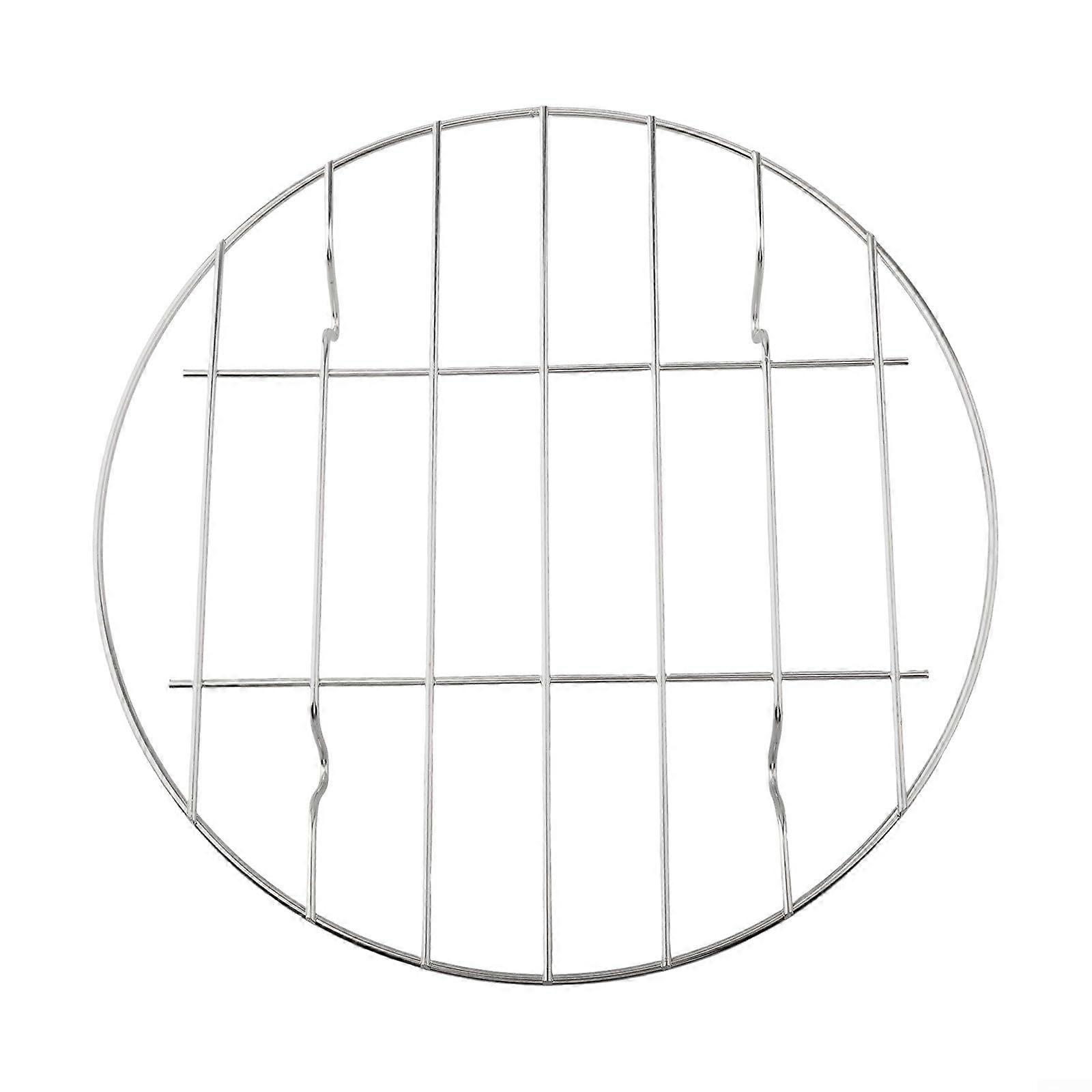 Air Fryer Accessory Grill Rack for Steaming and Baking 25.4 cm Compatible with Various Food Types