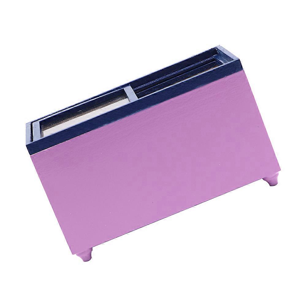 Pink Synthetic Mini Freezer Toy for Decor Inspires Kids Creativity and Imagination Safe to Play with