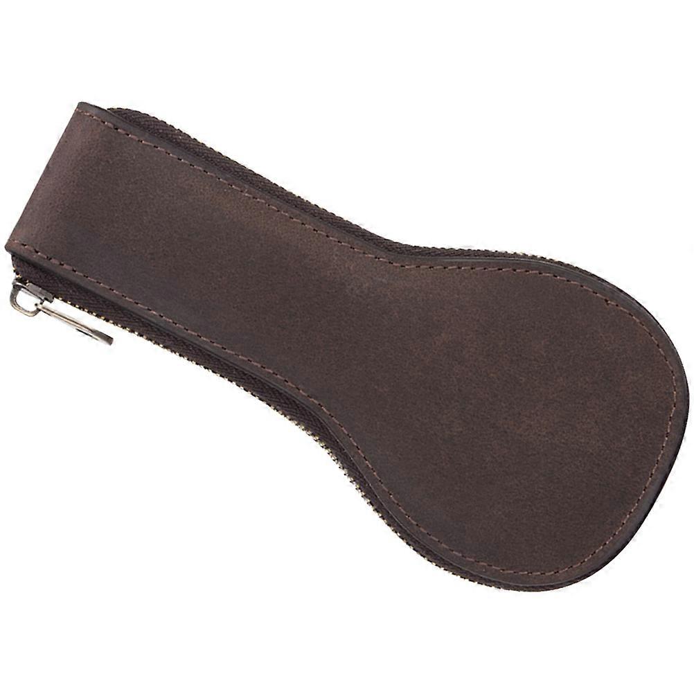 Watch Case for Storage Use Retro Watch Travel Bag Zippered Single Piece