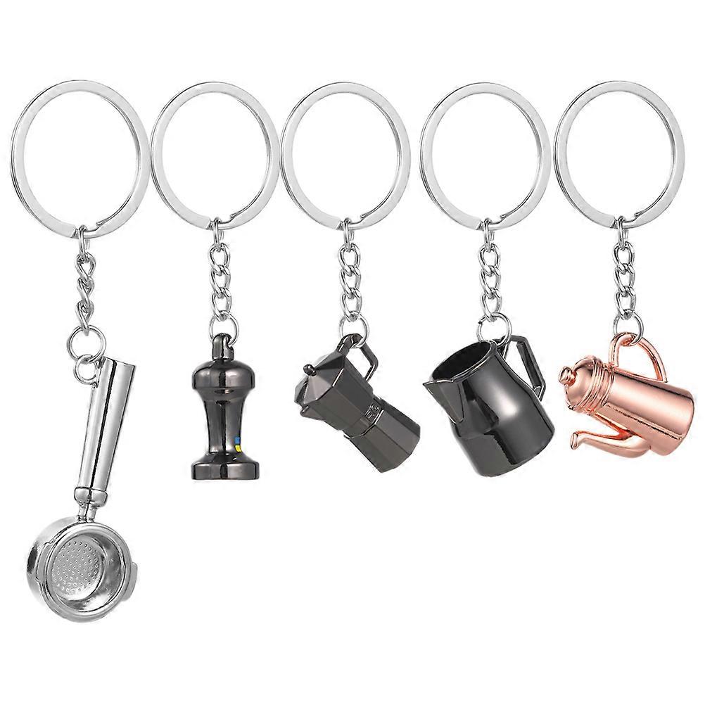 It sounds like you're describing a product listing for **coffee themed keychains**! Here's a polished and professional product description you could