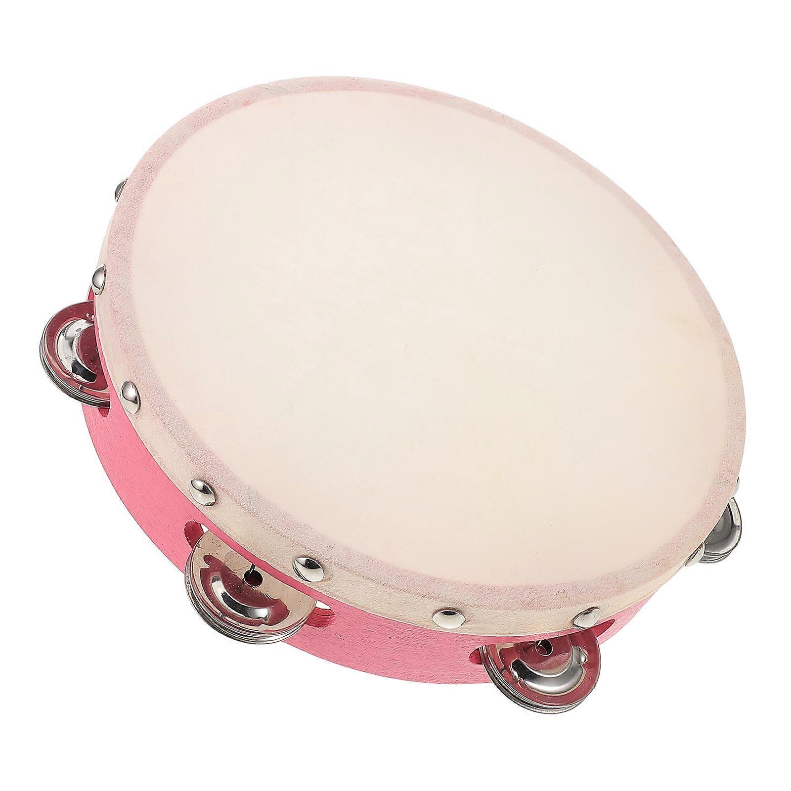 Ergonomic Tambourine for Handheld Use in Parties and Dance Performances