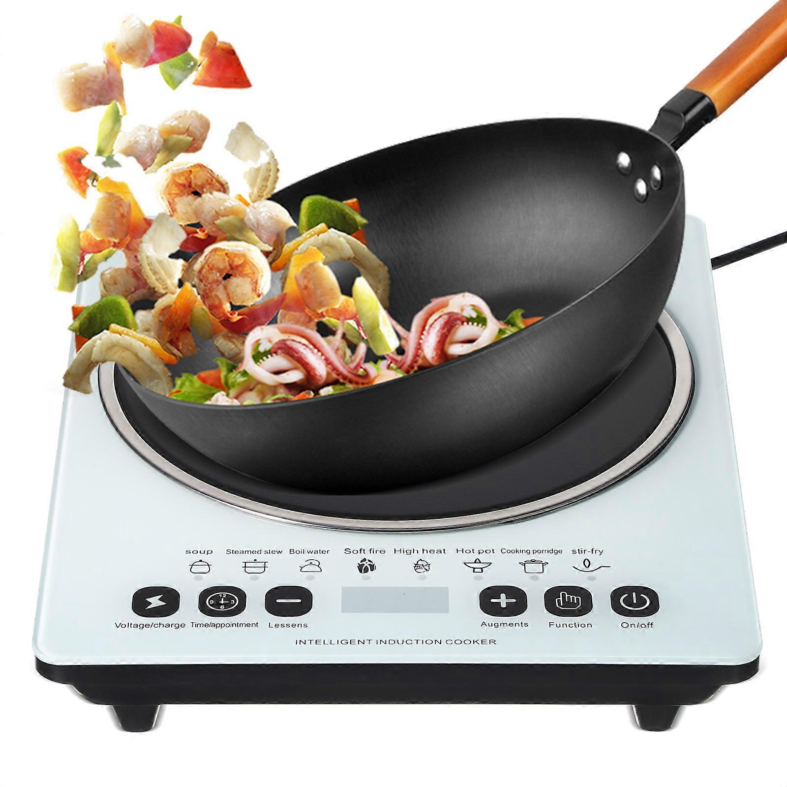 Portable Cooktop Electric Stove Versatile Cooking Options For Camping Trips Compact Design Micro Crystal Panel 1Pcs