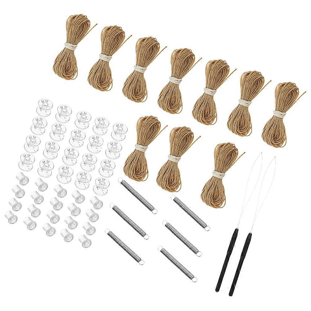 Honeycomb Shade Accessories 2 Sets Repair Kit For RV Owners With Wire Tool Brown