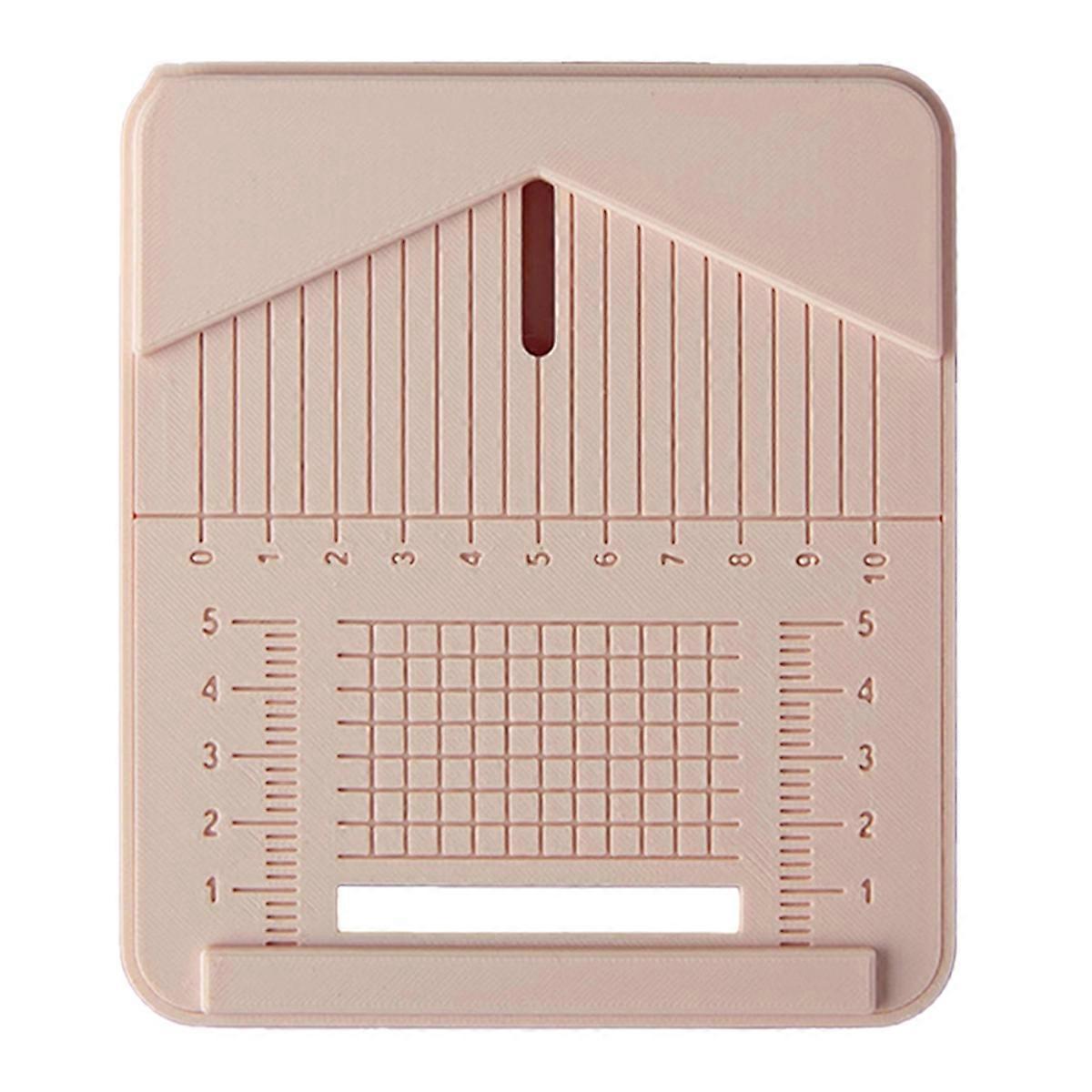 Soft Ceramic Punching Auxiliary Tool Drilling Dust Box DIY Jewelry Punching Positioning Polymer Clay Tool -Color