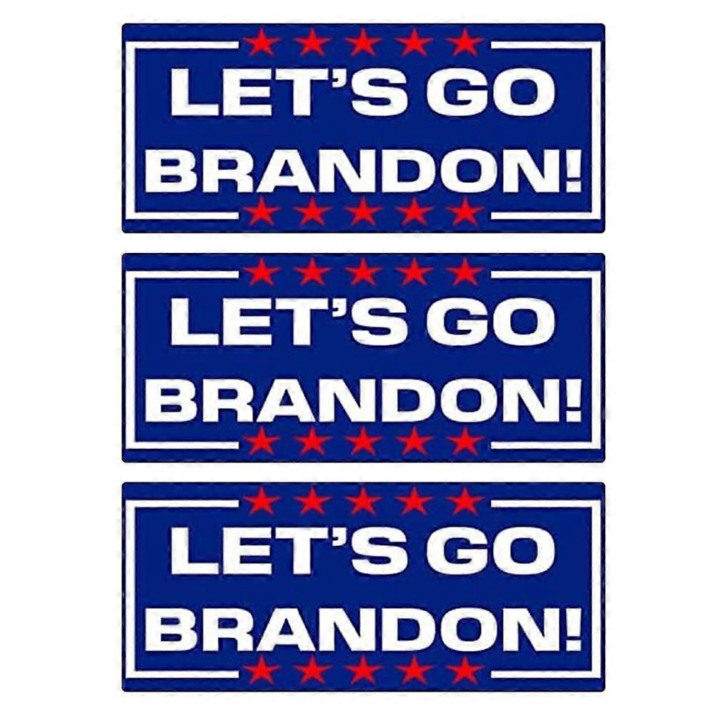 sticker for car bumper let's go brandon decal van window