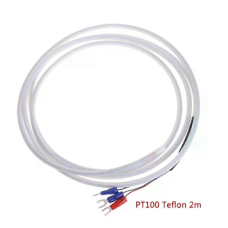 2M PTFE PT100 R&D Technology 3 Wire Oil Temperature Sensor Waterproof Corrosion Resistant W0YD