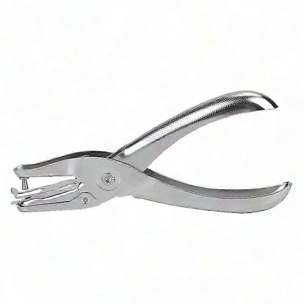 Compact 6-Hole Handheld Punch for Paper - Lightweight & Portable Single Hole Puncher for Office & School