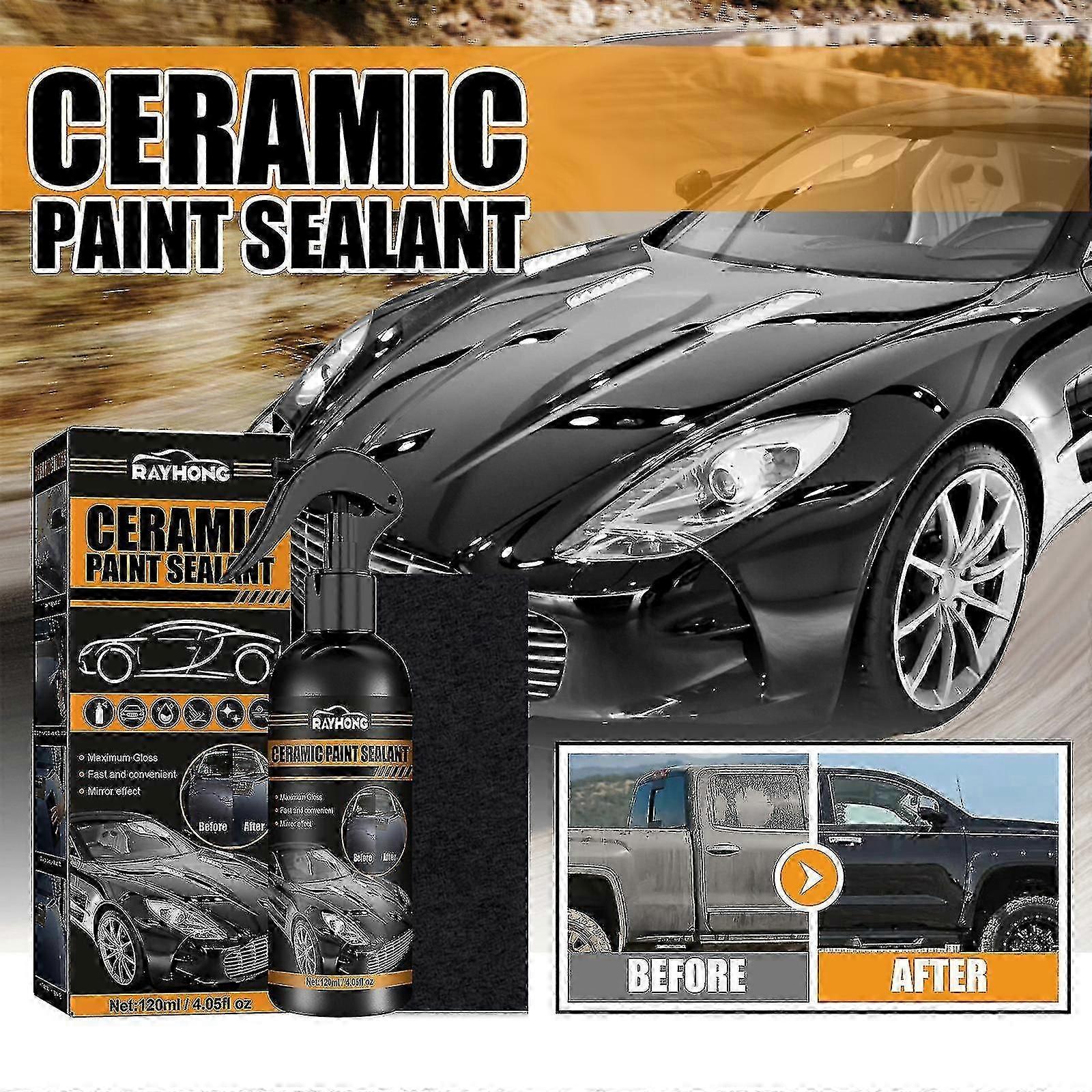 Rapid Ceramic Paint Sealant Kit Nano Ceramic Coating Extreme Repellence Paint Sealant