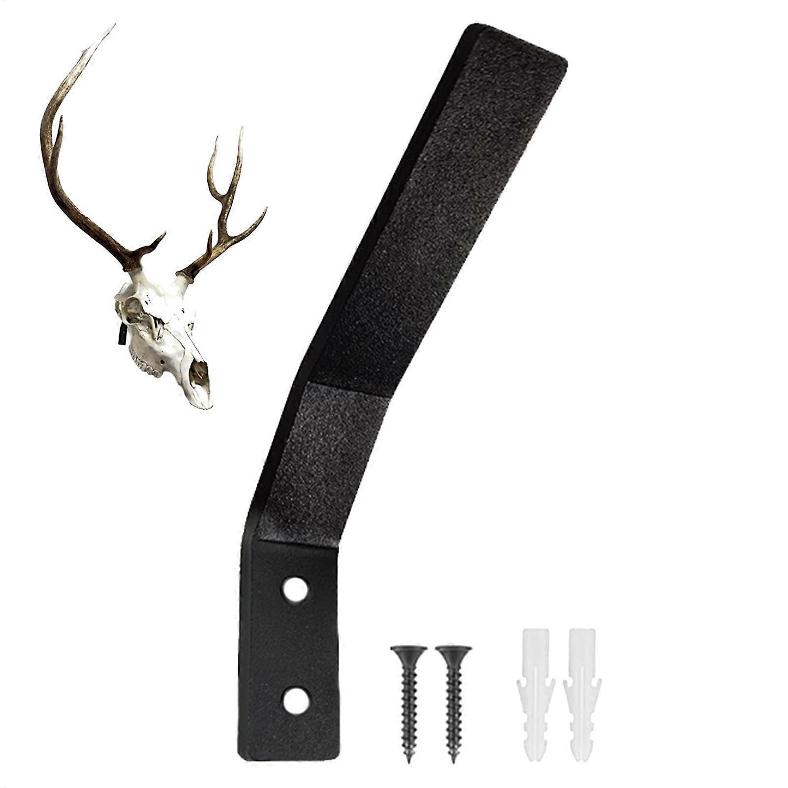 European Skull Wall Hook, Adjustable Antelope Display Hanger, Deer Skull Home Decor, Multi-Functional Flush Mount, 1 Piece