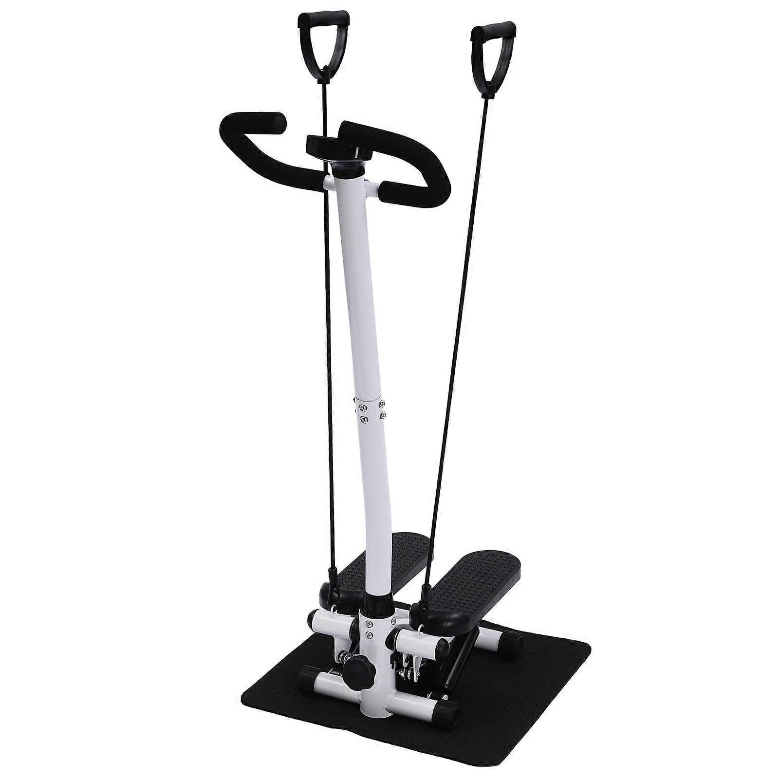 150kg Floor Standing Fitness Stepper with Handlebars Adjustable Exercise Stepping Machine