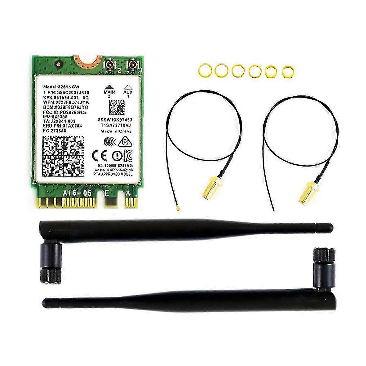 Suitable for Waveshare AC8265 Wireless NIC Module Jetson Nano(B01) Onboard Intel 2.4G / 5G Hz Dual Band WiFi-jc