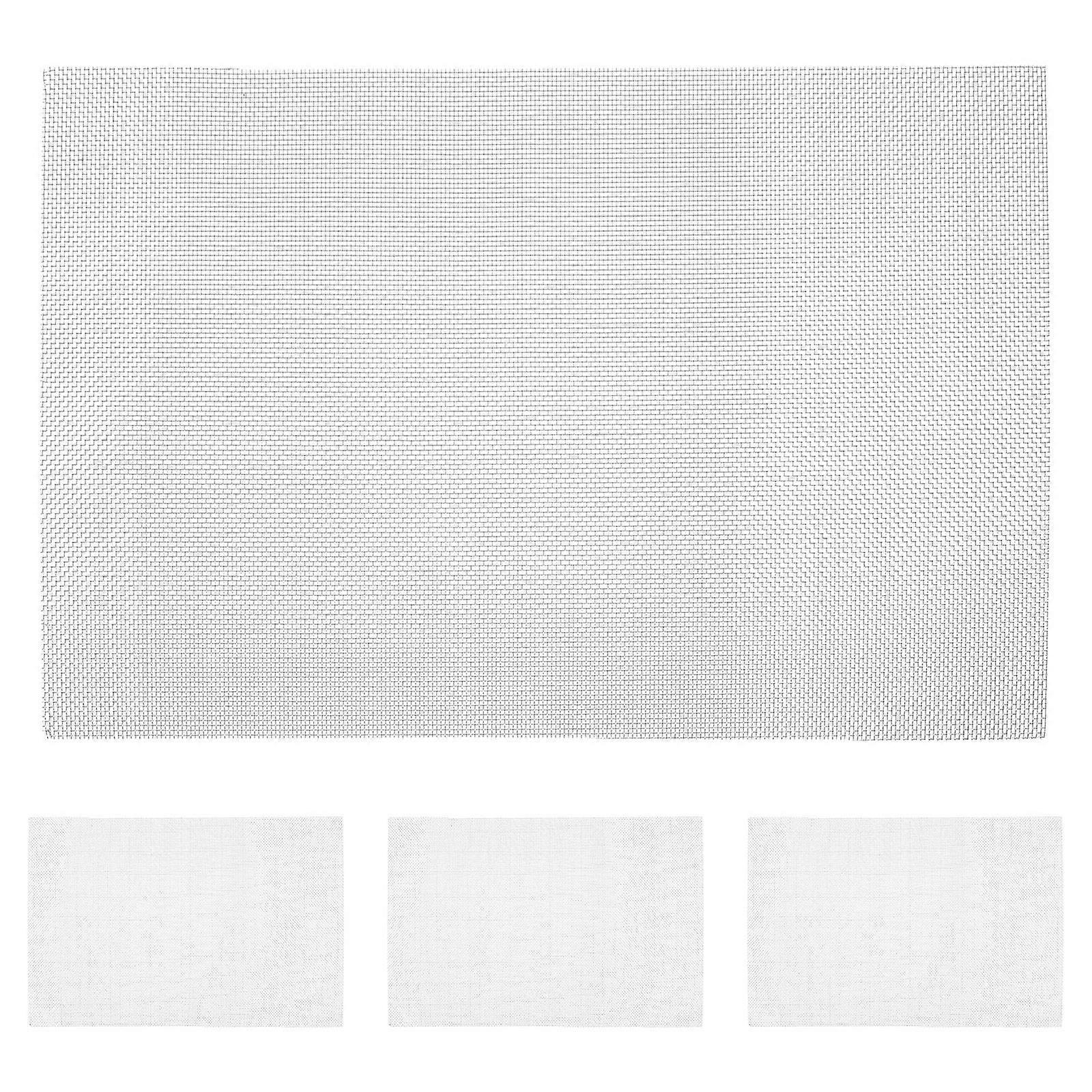 4pcs Iron Mesh Growing Pads for Seed Trays – Ideal for Microgreens, Seedlings, and Germination in Greenhouse Gardening